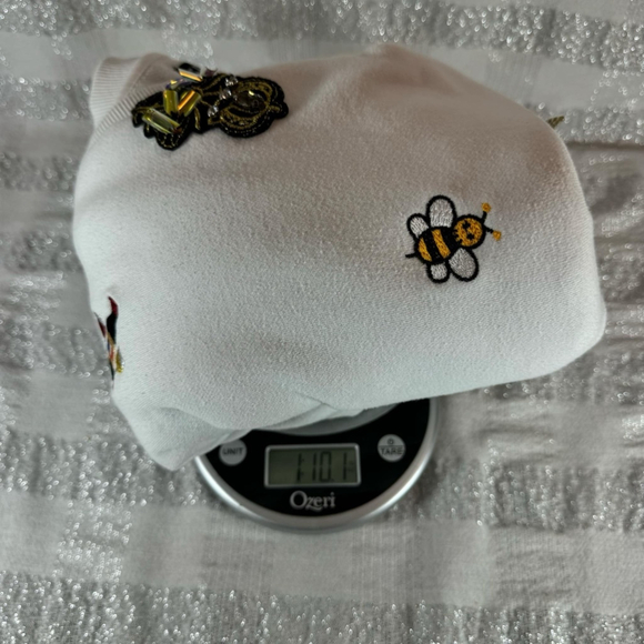 Men's Cote De Nuits White Sweatshirt 2XL - Picture 6 of 6